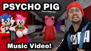 PSYCHO PIG! FGTeeV Official Music Video! REACTION!!!