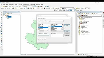 Create shortcut keys for any tool in ArcGIS