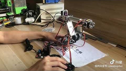 6dof arduino ps2 control industrial robot model six axis robot 2 with servo mg996