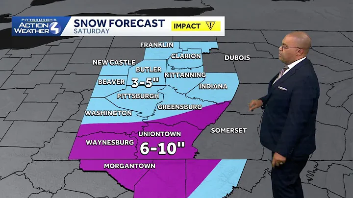 December 12 Forecast: Impact Day Saturday for snow in Western PA
