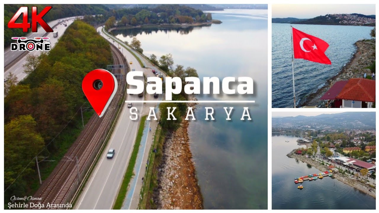 4K Sapanca Sahil Drone Çekimi! Sonbaharda Sapanca, Sakarya/Türkiye