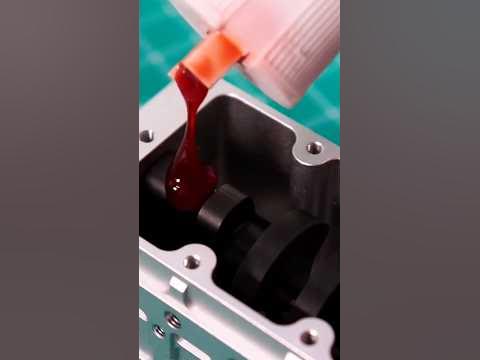 Building a HIGH Revving 4 Cylinder Mini Engine #short #shorts #