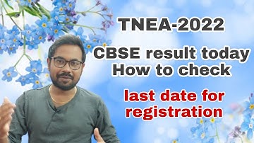 TNEA-2022 | CBSE result today | Last date of registration@vivekmathsscience1013