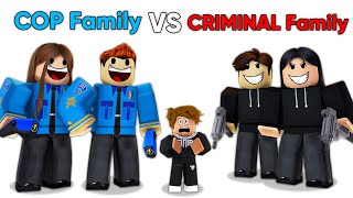 CRIMINAL Family vs COP Family.. (Brookhaven RP)