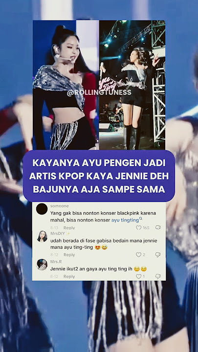 yang satu lagu korea yang satu lagu suka-suka #ayutingting #jennie #blackpink #dangdut #kpop