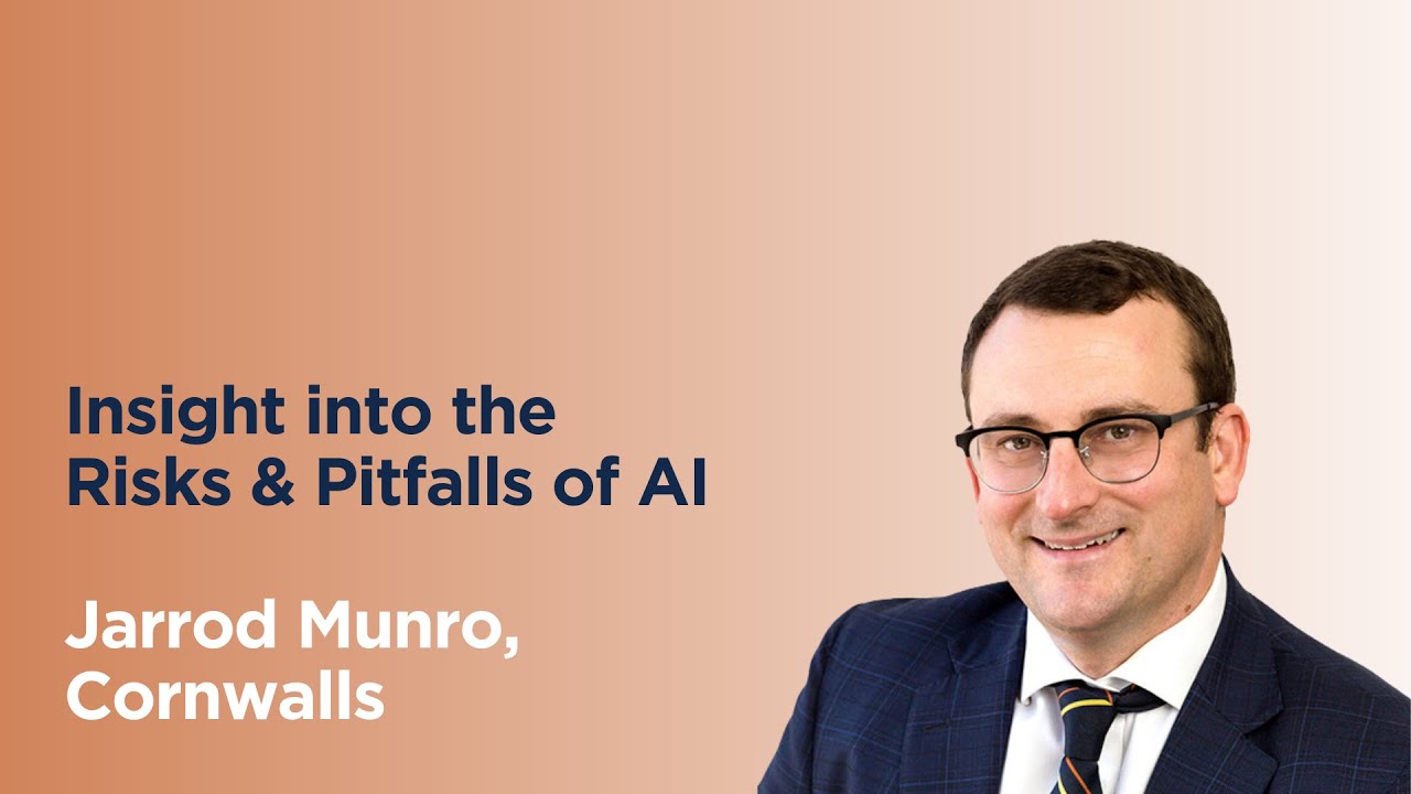 AI, Law, and the Future of Professional Practice – Insights from Jarrod Munro