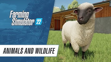 🐮 Animals & Wildlife in Farming Simulator 22