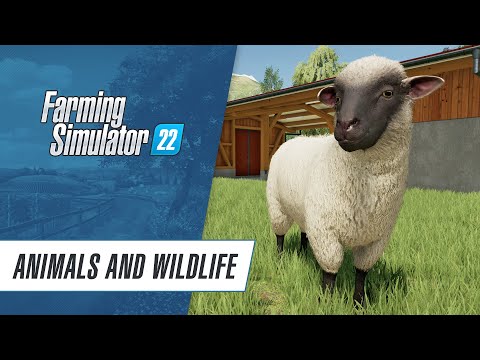 🐮 Animals & Wildlife in Farming Simulator 22