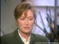 Meryl streep  out of africa interview 1997