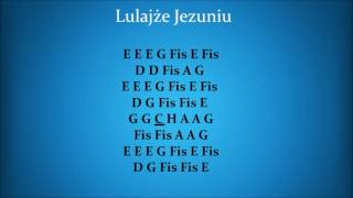 Nauka gry na flecie prostym Lulajże Jezuniu Chords - Chordify