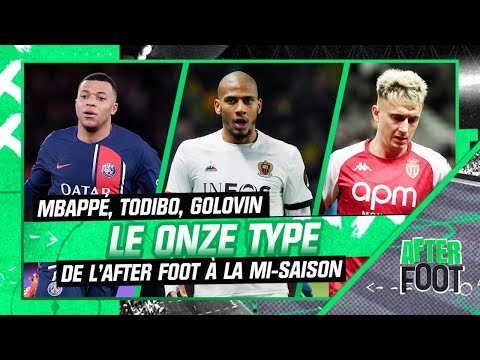 Ligue 1 : Mbappé, Golovin, Todibo... l'After Foot donne son équipe type de la mi-saison