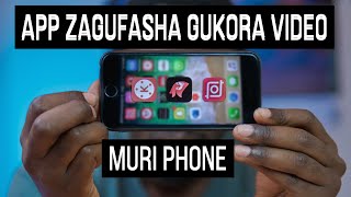 App zagufasha gukora video ukoresheje Phone Android cg Iphone screenshot 1