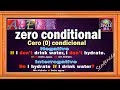 Zero Conditional En Ingles - Oraciones Con Cero (0) Condicional - Negativas  Interrogativas