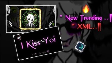 NEW ATTITUDE LINES XML 😎💥 || NEW XML FILE 🤞 || NEW TREND XML 🥵 || NEW TREND|| SHUVO_LYRICS 🇦🇪