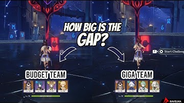 Quickbloom Cyno - Budget Team vs Giga Team | Genshin Impact