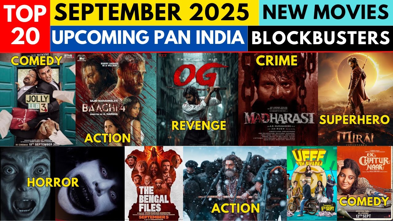 Upcoming New Movies in 2025 I New Bollywood Movies I New South Movies ...