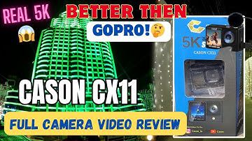 CASON | Cason CX11 | Action Camera | CX11 Action Camera Review Video | Action Camera For MotoVlog