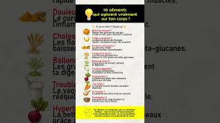 10 Aliments Qui Agissent Vraiment Sur Ton Corps