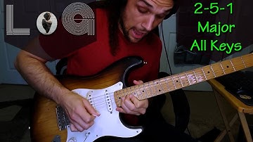 Energetic 2 5 1 Backing Track | All Major keys