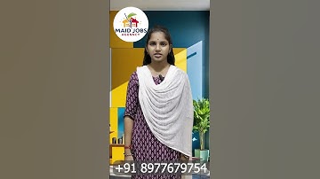 Hyderabad kondapur area lo Housekeeping cooking babycare work #maharashtra #mumbai#delhi#maid #viral