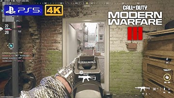 MW3 PS5 4K Gameplay | SKIDROW with STRIKER