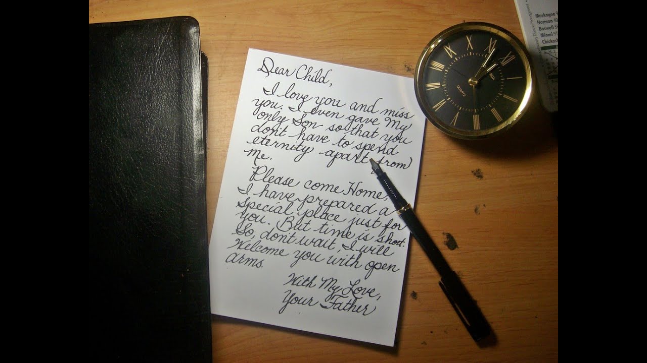 A LOVE LETTER FROM GOD A LOVE LETTER FROM GOD