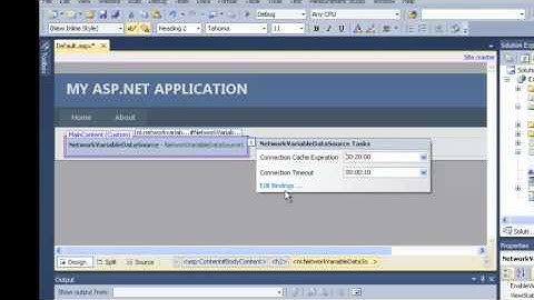 Creating a Measurement Studio Application with Webforms Controls and Network Variable