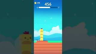 Stacky Bird gameplay level 6 TalhaPro Best Hyper Casual Games Mobile Games Free Games #shorts screenshot 5