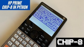 HP Prime CHIP-8 Emulator in Python and Games including Space Invaders and Pac-Man