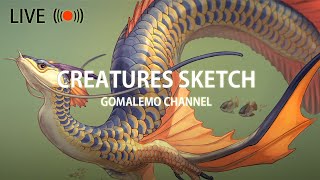 Creatures Sketch