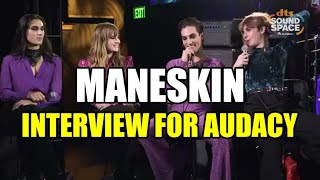 Måneskin interview/intervista for Audacy Music and 106.7 KROQ