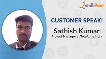Intellipaat Review- Customer Speak! | Sathish Kumar