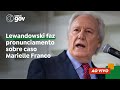 🔴 Lewandowski faz pronunciamento sobre caso Marielle Franco image