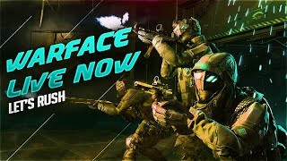 WARFACE LIVE | NEW RANK SEASON | Lets Play Bugface!
