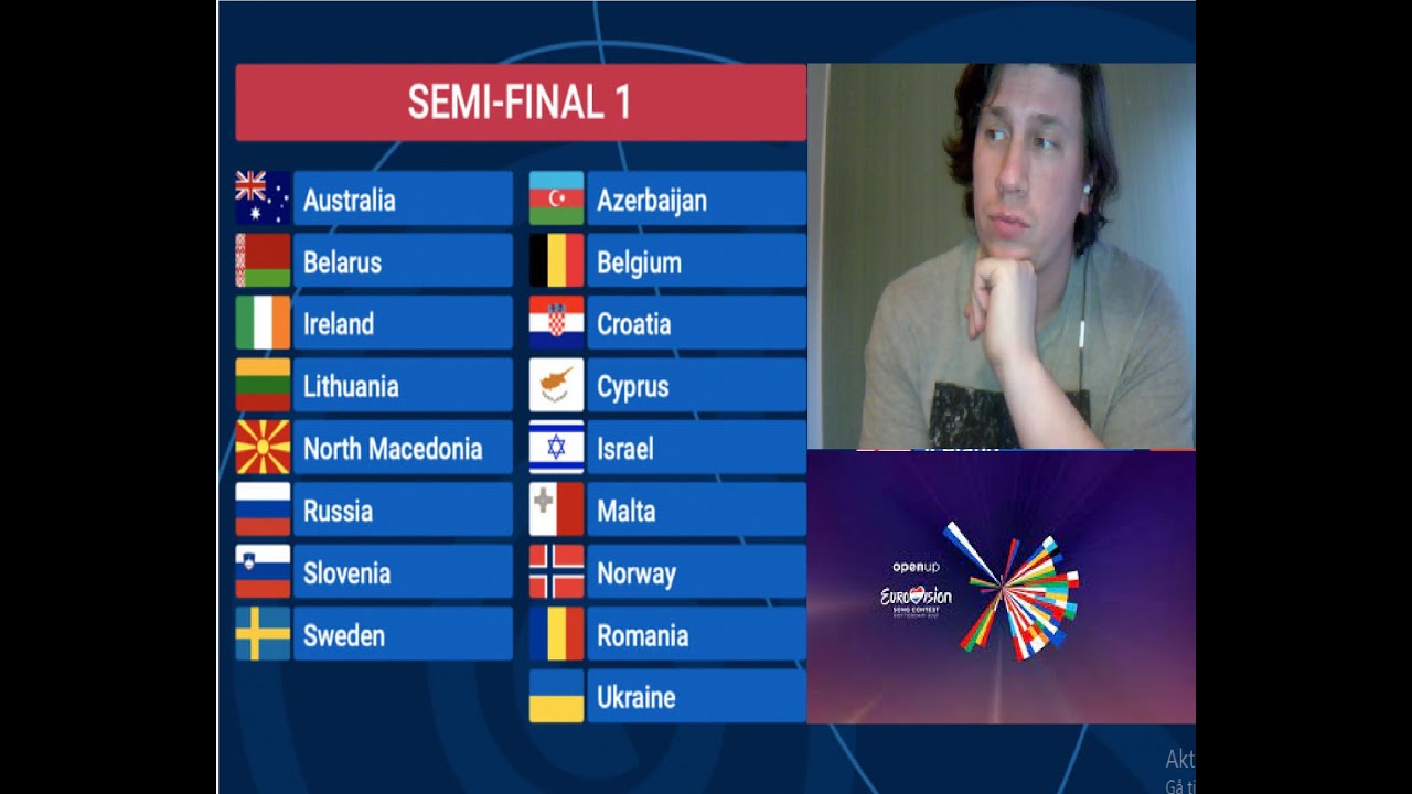 Eurovision 2021: Semi-final 1 (Recap of All Songs) reaction and review