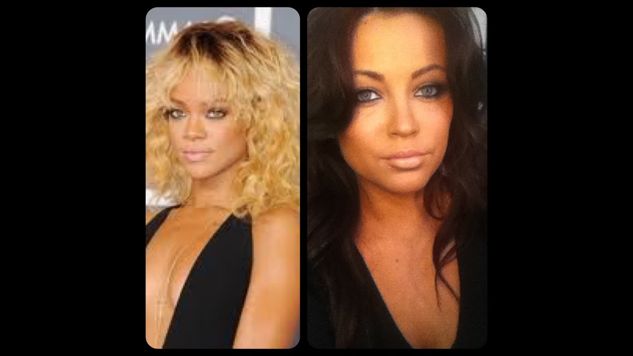 Rihanna Grammys 2012 Makeup Tutorial YouTube