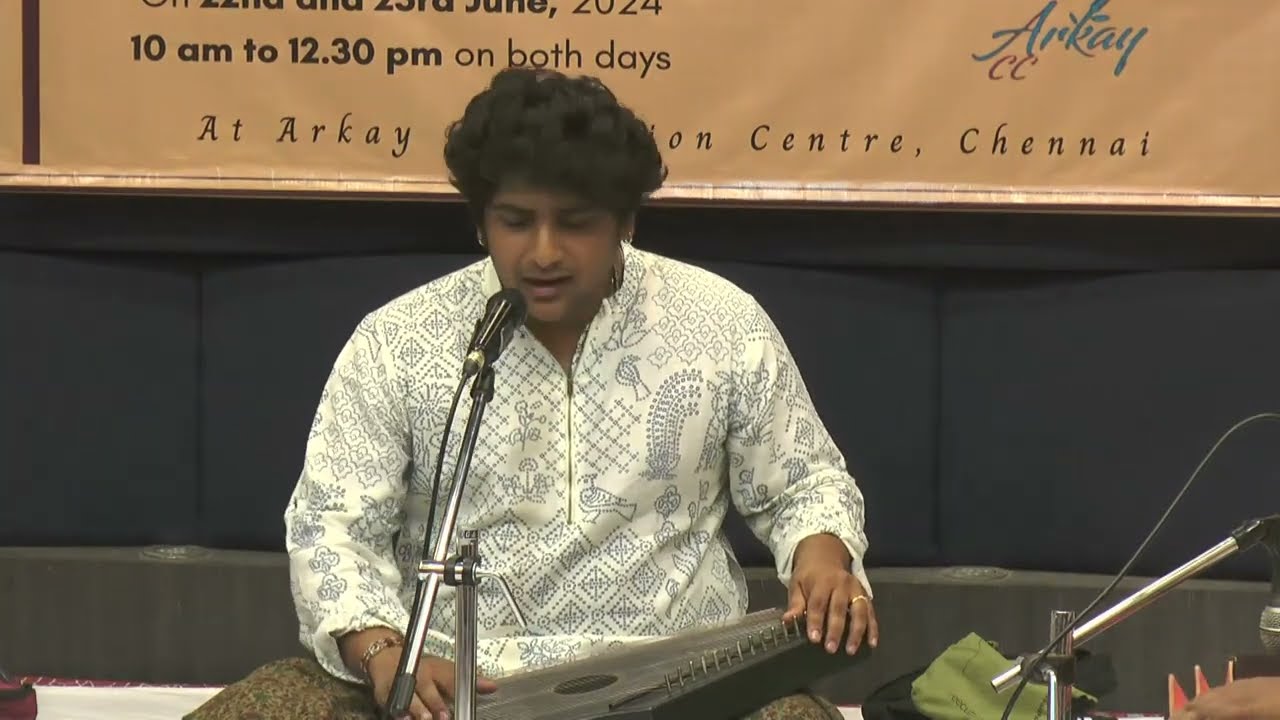 Madhuradhwani & Ranjani Memorial Trust -Siddhartha Belmannu Vocal