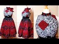 Turtle Neck Design | How to cut and sew a gown with turtle neck collar design | Collar neck design