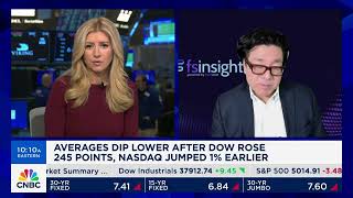 Fundstrat's Tom Lee shares his thoughts on where the market goes from here...