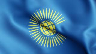 Commonwealth of Nations Organization Flag Animation | 4k | Flags of the World