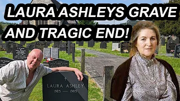 Laura Ashleys Grave and Tragic Death   Famous Graves