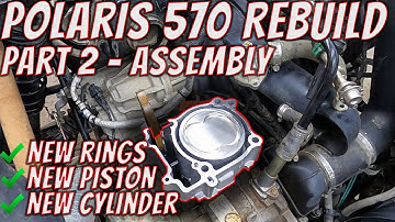 Polaris Sportsman Ace 570 Rebuild - Part 2 - Assembly - New top end