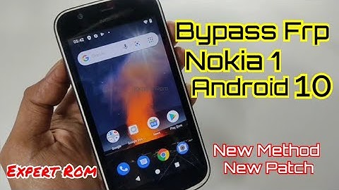 Nokia 1 (TA-1047) Android 10 FRP/ Google Account Unlock Bypass Without Pc New Method New Patch