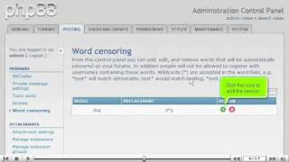 How to use word censoring in phpBB - phpBB Tutorials