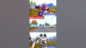 BGMI 3.9 Update - Transformers Calling#bgmi #pubg #transformers #shorts