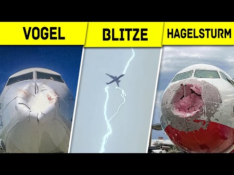 Video: Als Ein Blitz Das Flugzeug Traf, Sahen Die Passagiere Das Gesicht Der Muttergottes - Alternative Ansicht