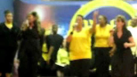 Kristin Leslie and Juanita sing Lift up Holy Hands
