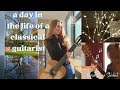 A day in my life  classical guitar student  practice routine music university  streaming