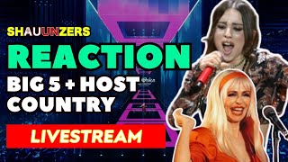 Live Reaction Big 5 Host Country Eurovision Song Contest 2024 Shauunzers