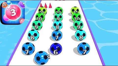 Marble run 3D -All levels Gameplay android, ios walkthrough mobile game part4 (level 7-10)